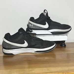 Nike Ja 1 TB Mens Size 10 Black White Basketball Shoes FV1303-001